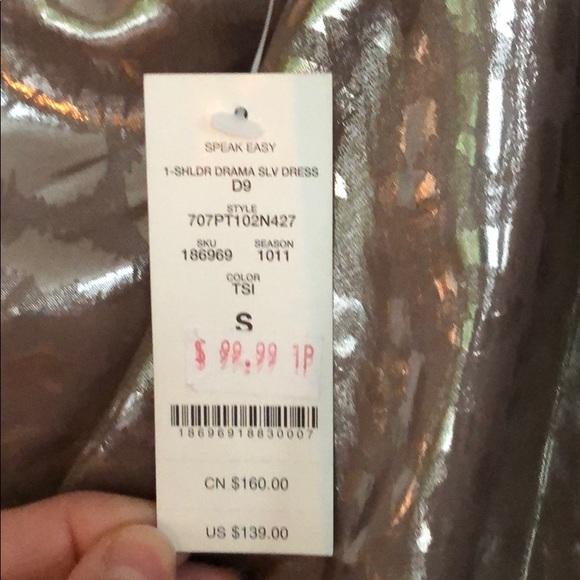 🐆bebe🐆 Drama Cocktail Dress - Picture 7 of 8